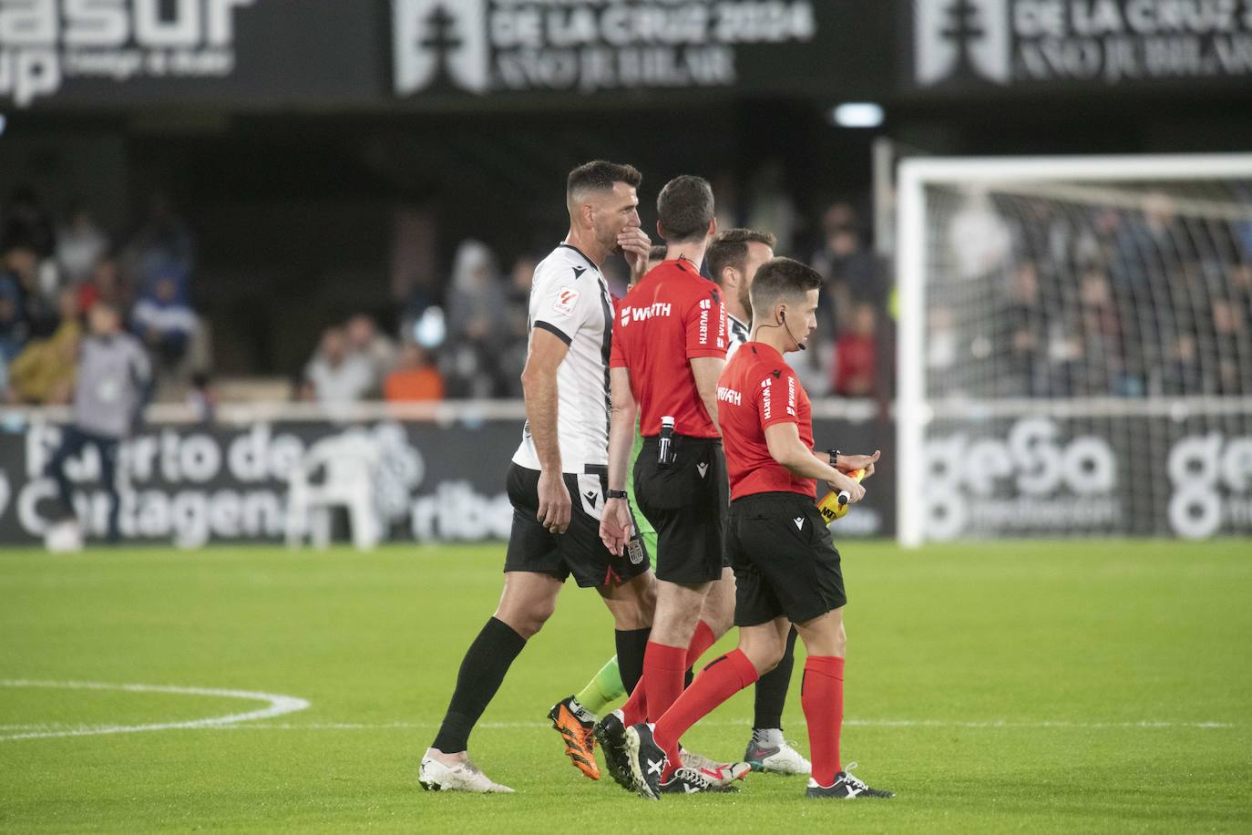 La derrota del Cartagena frente al Leganés, en imágenes