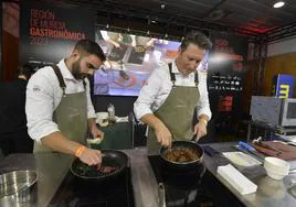 Kiko Moya, este lunes, en Región de Murcia Gastronómica.