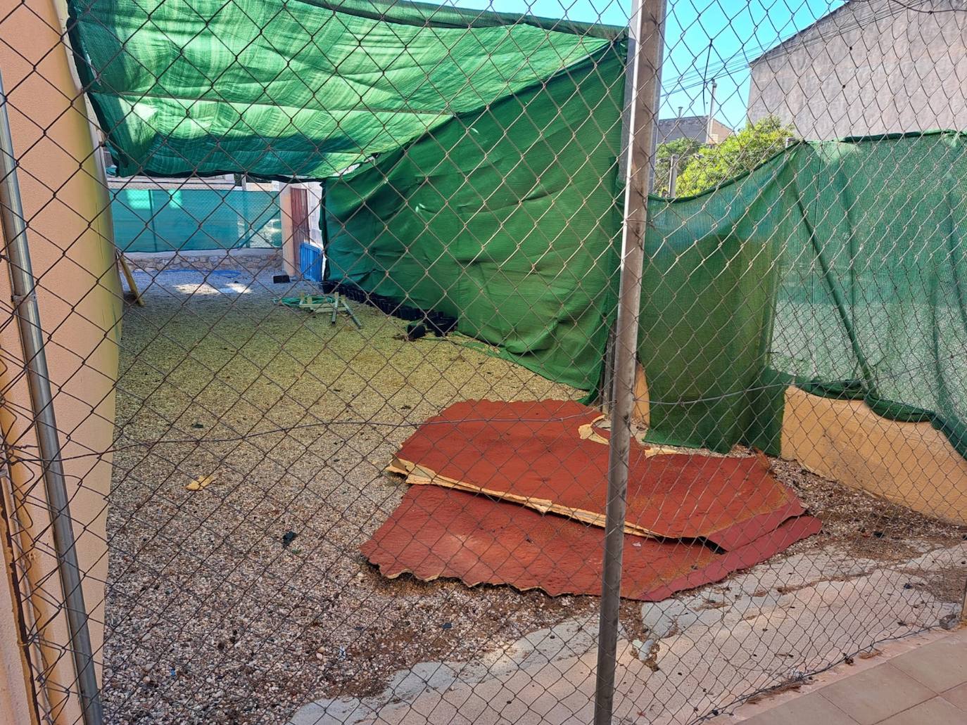 Desperfectos en el CEIP Sagrado Corazón de Librilla