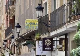 Un piso en alquiler en Murcia, en una imagen de archivo.