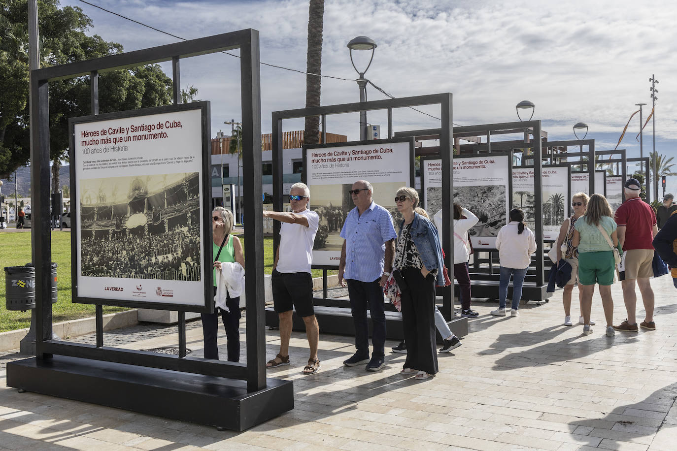 Exposición por el centenario del monumento Héroes de Cavite en Cartagena