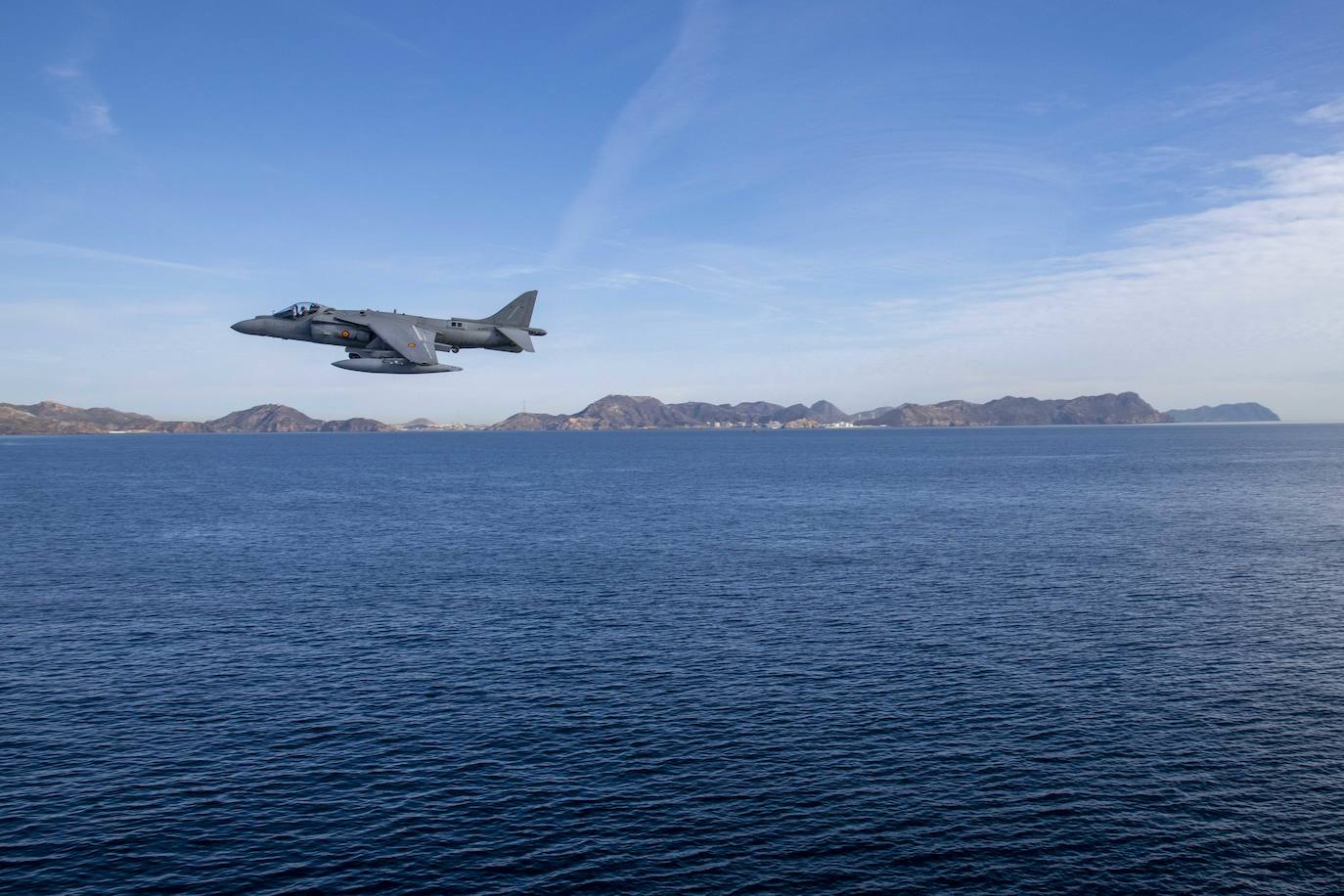 Maniobras de vigilancia y protección de la OTAN en Cartagena