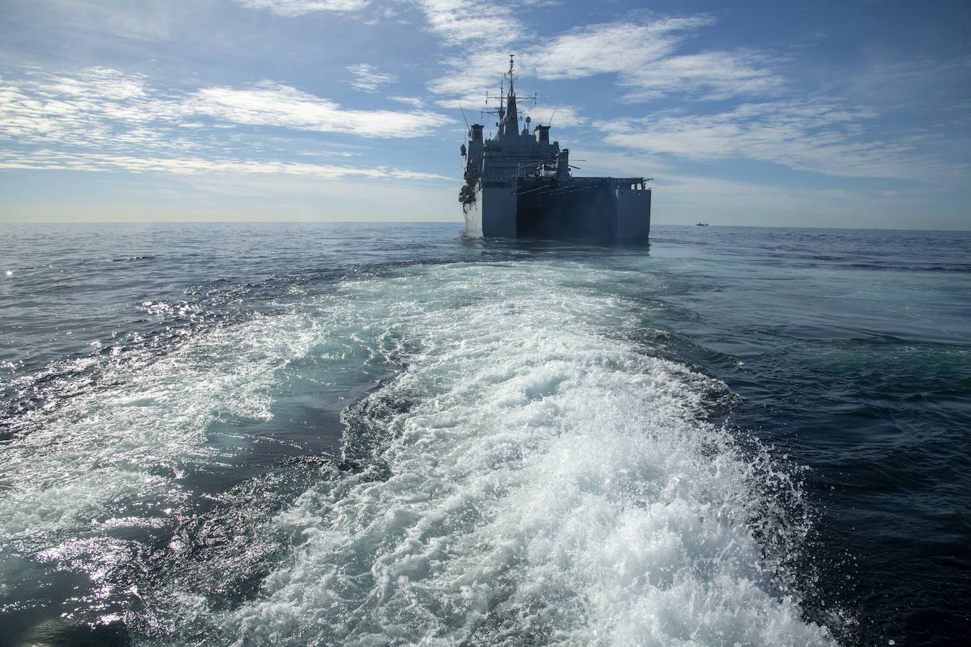 Maniobras de vigilancia y protección de la OTAN en Cartagena