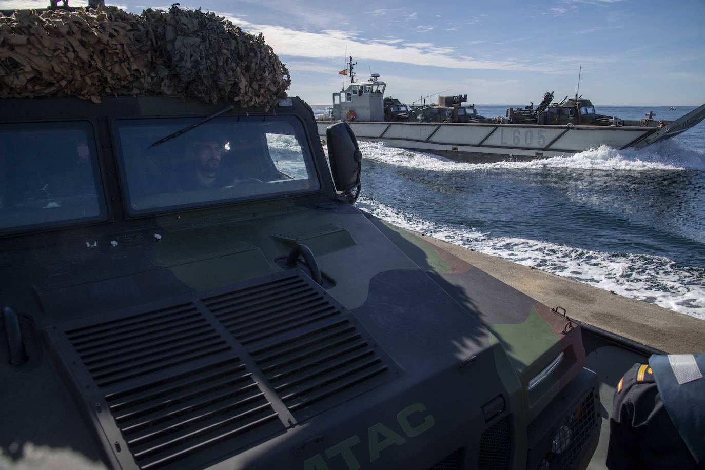 Maniobras de vigilancia y protección de la OTAN en Cartagena