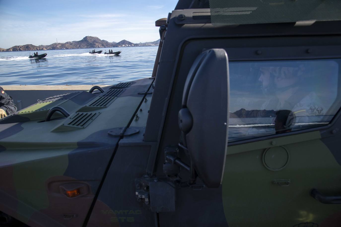 Maniobras de vigilancia y protección de la OTAN en Cartagena