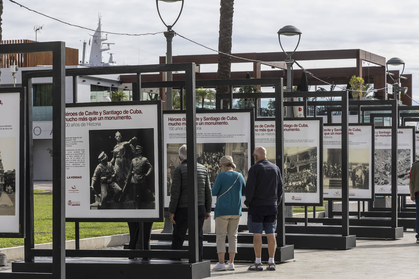 Exposición por el centenario del monumento Héroes de Cavite en Cartagena