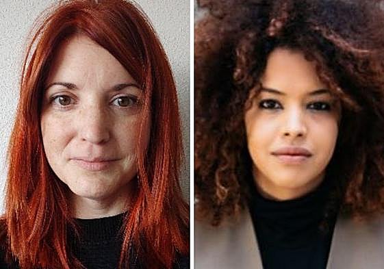 Alejandra Agudo y Ebbaba Hameida