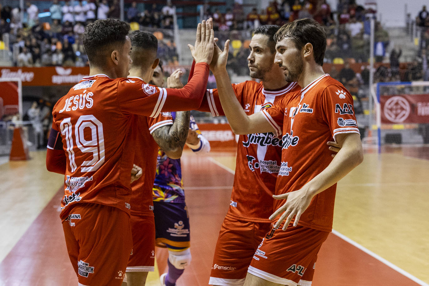 Las imágenes del Jimbee-Barcelona (2-3)