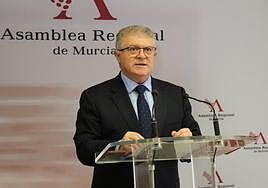 José Vélez, secretario general del PSOE de la Región de Murcia.