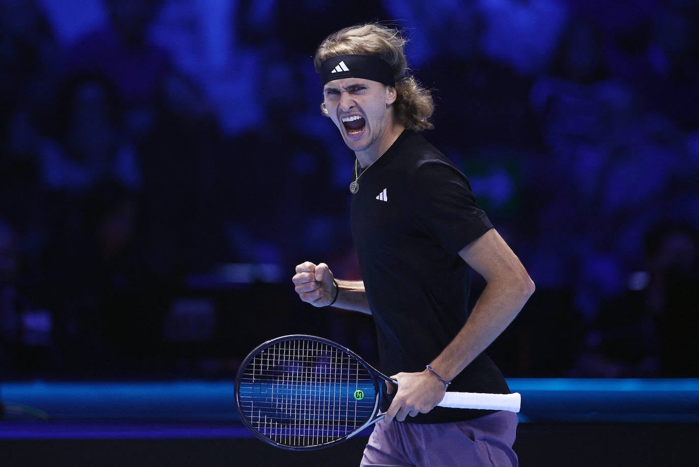 La derrota de Carlos Alcaraz ante Zverev en las Finales ATP, en imágenes