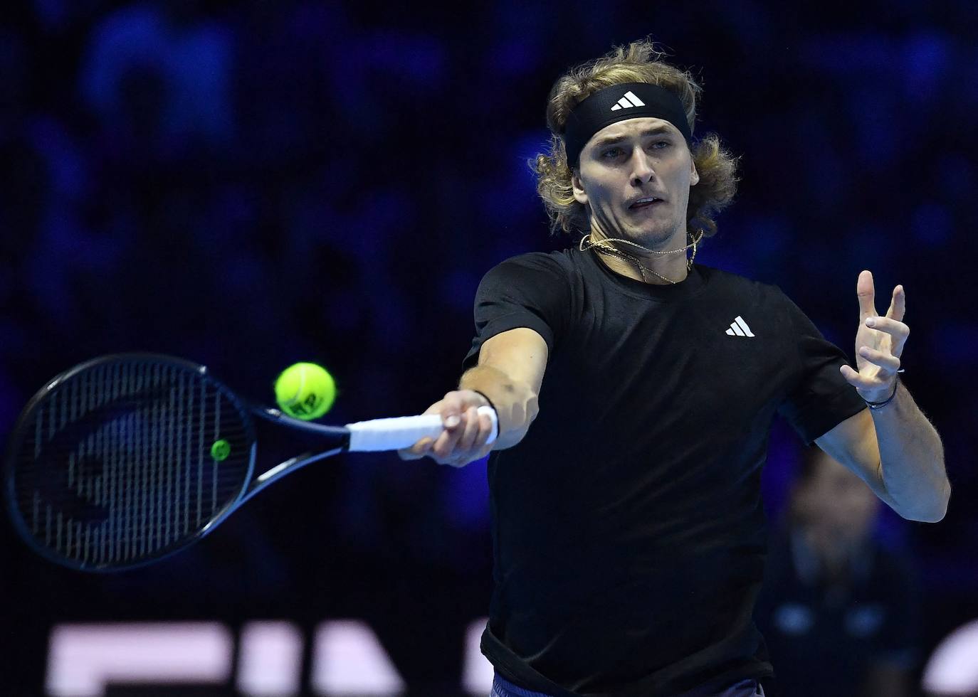 La derrota de Carlos Alcaraz ante Zverev en las Finales ATP, en imágenes