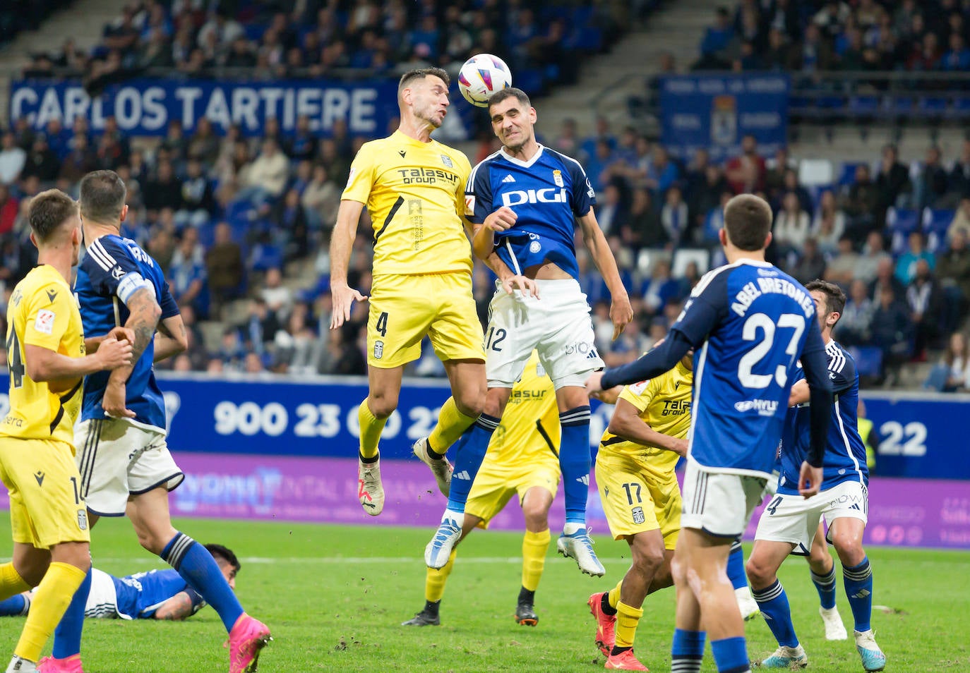 El empate del Cartagena frente al Real Oviedo, en imágenes