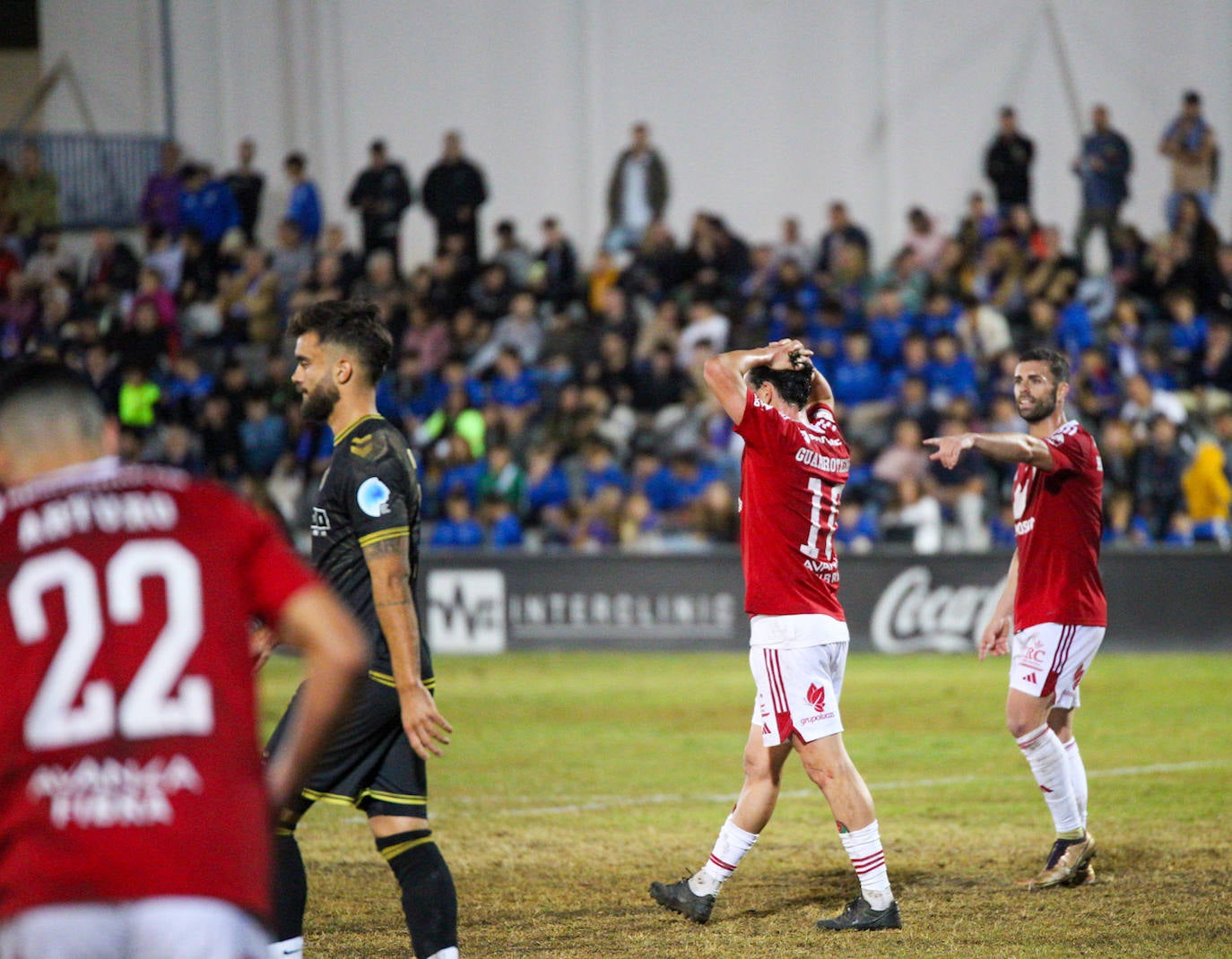 El empate del Real Murcia frente al Intercity, en imágenes