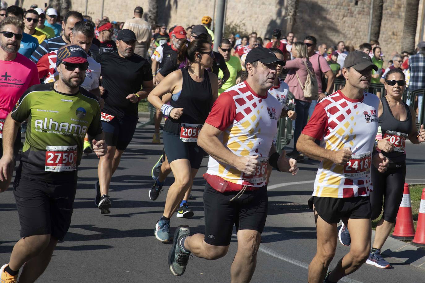 La vigésima edición del Cross de Artillería de Cartagena, en imágenes