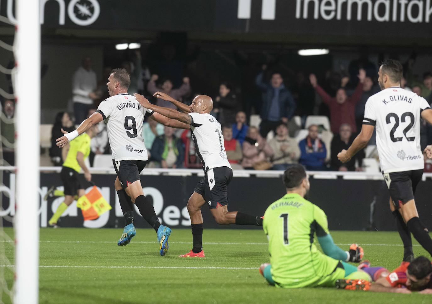 El empate del Cartagena frente al Albacete, en imágenes