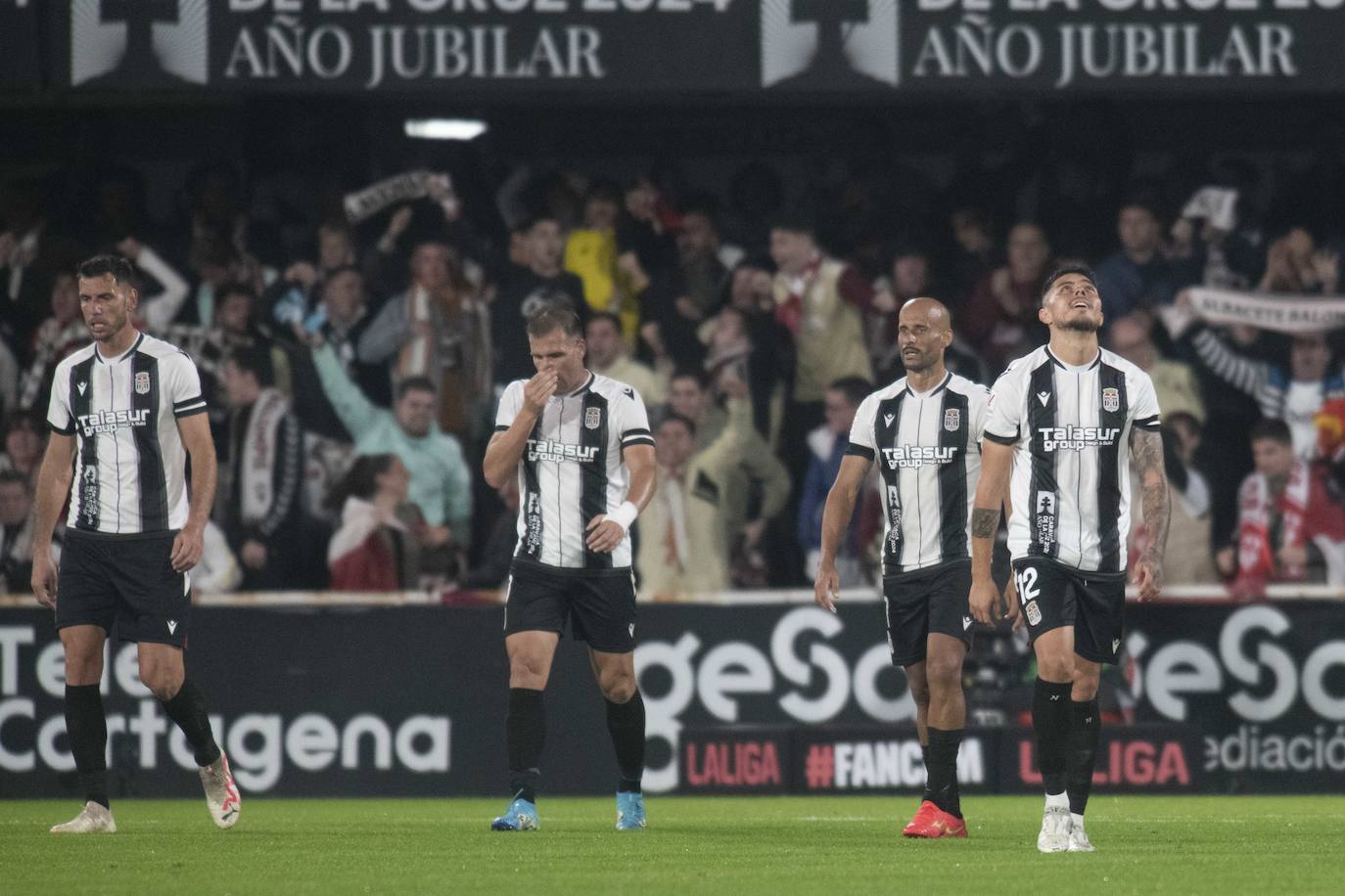 El empate del Cartagena frente al Albacete, en imágenes