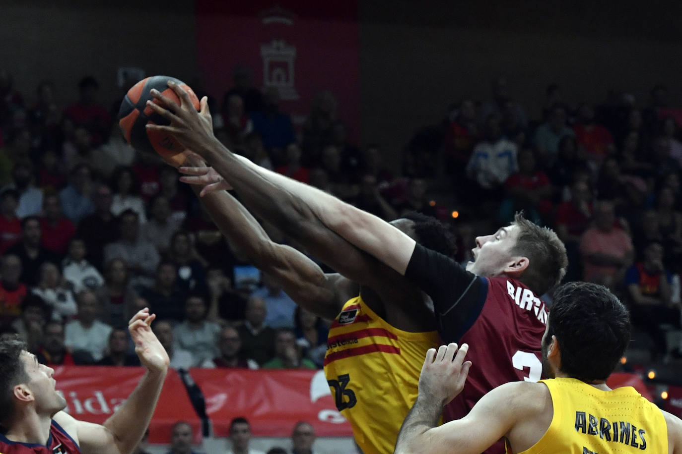 La victoria del UCAM Murcia frente al Barça, en imágenes