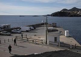Imagen de archivo de la bocana de Cabo de Palos.