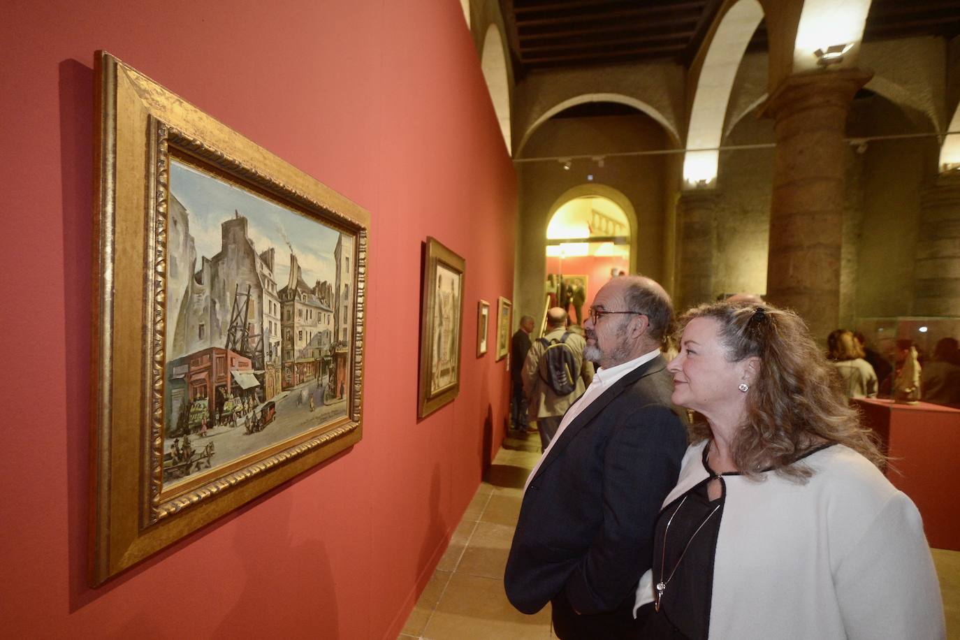 La inauguración de la exposición por el 100 aniversario del Suplemento Literario de LA VERDAD, en imágenes
