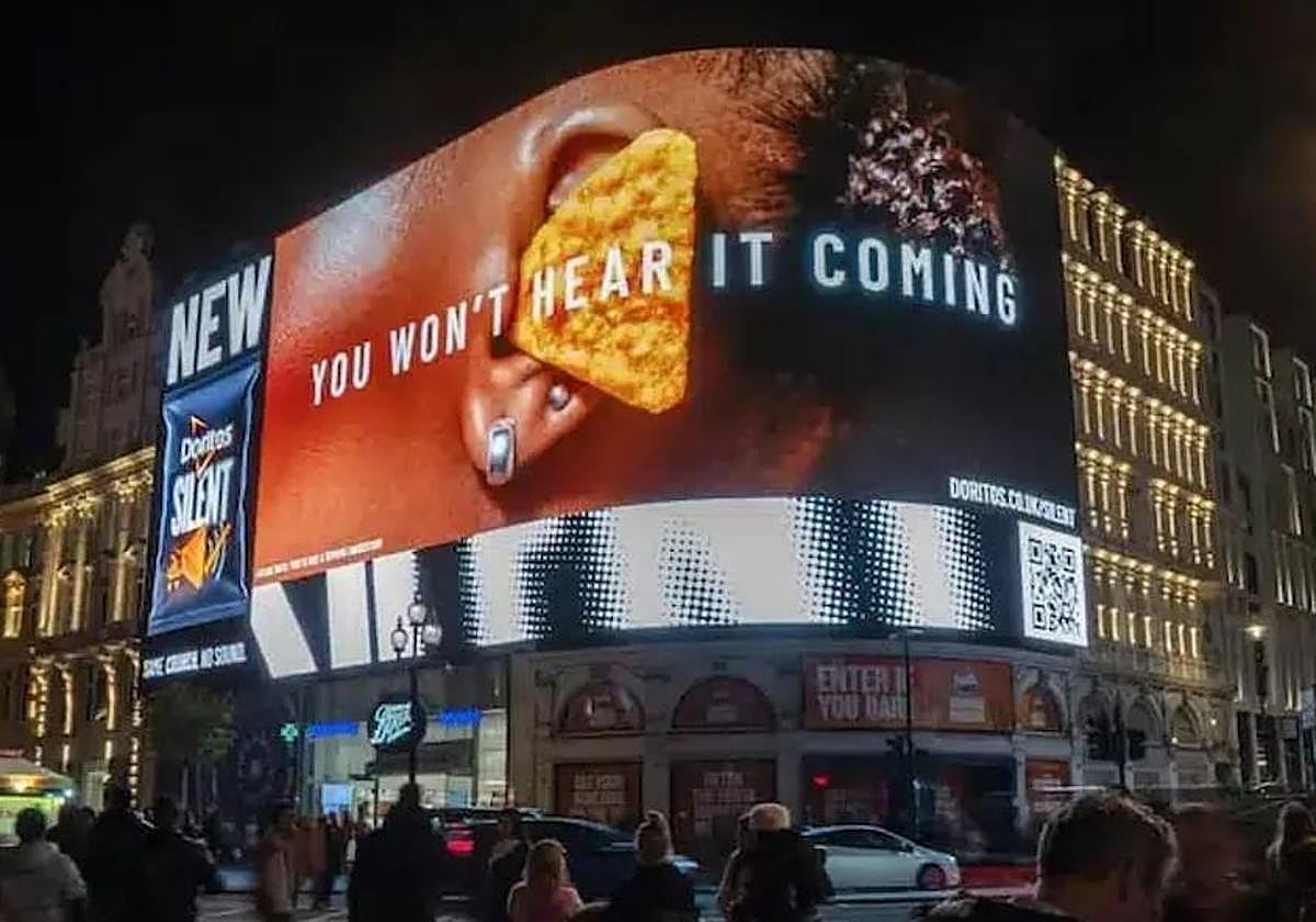 El anuncio de Doritos.