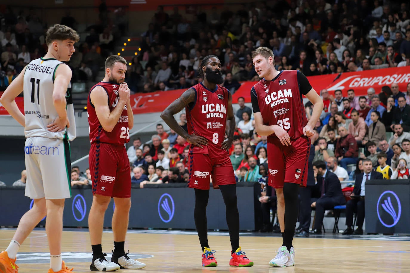 La victoria del UCAM Murcia CB ante Joventut, en imágenes