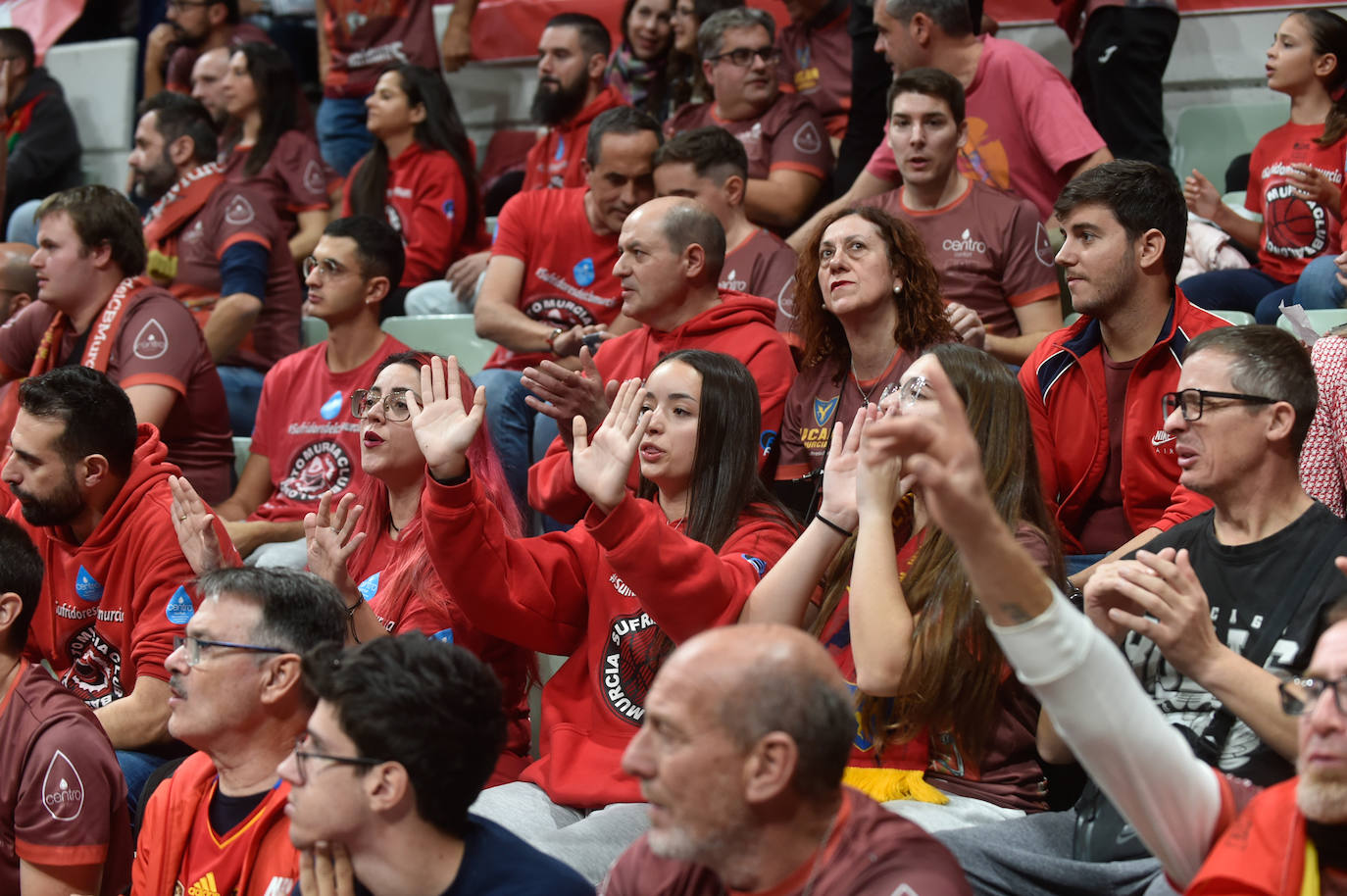 La victoria del UCAM Murcia CB ante Joventut, en imágenes