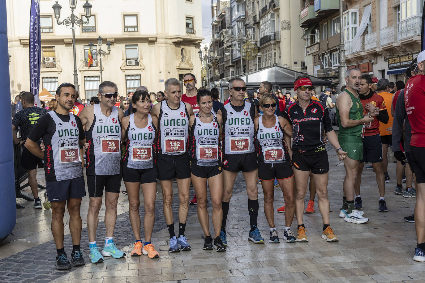 Las imágenes de la carrera solidaria de los Cuatro Santos en Cartagena