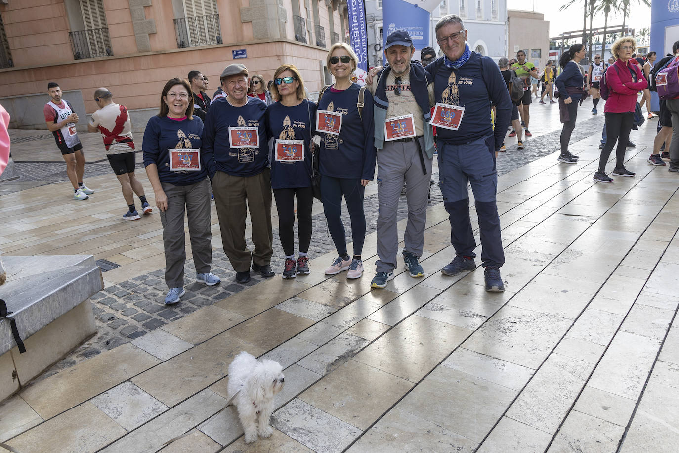 Las imágenes de la carrera solidaria de los Cuatro Santos en Cartagena