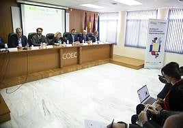 Un momento del encuentro empresarial celebrado este lunes.