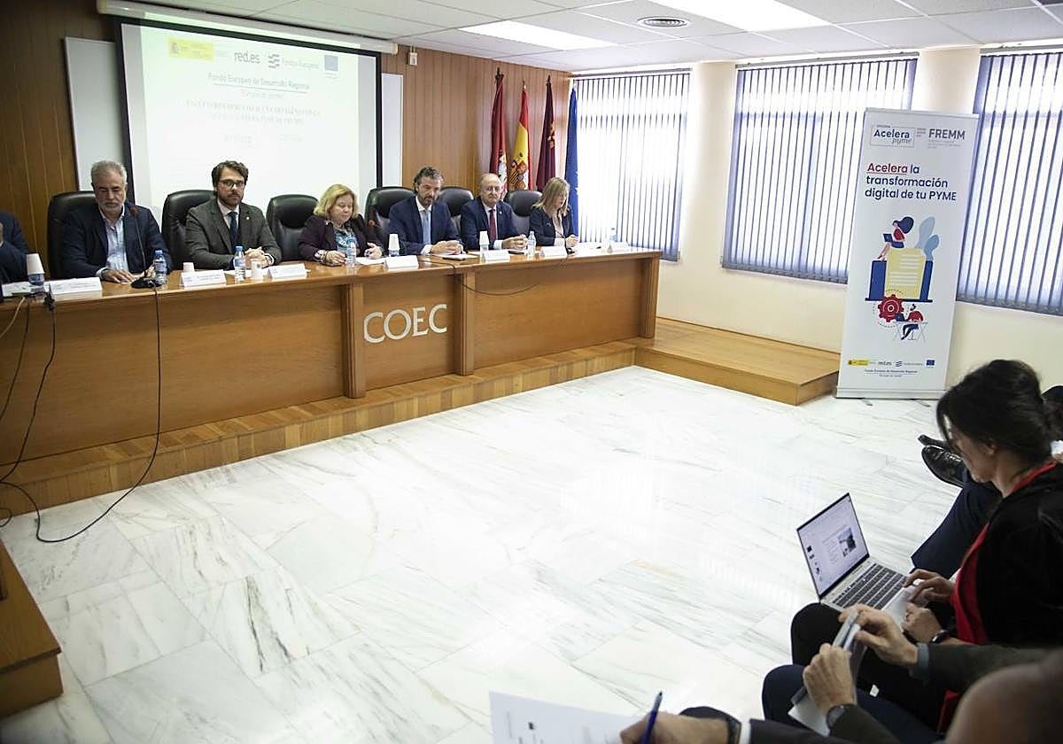 Un momento del encuentro empresarial celebrado este lunes.