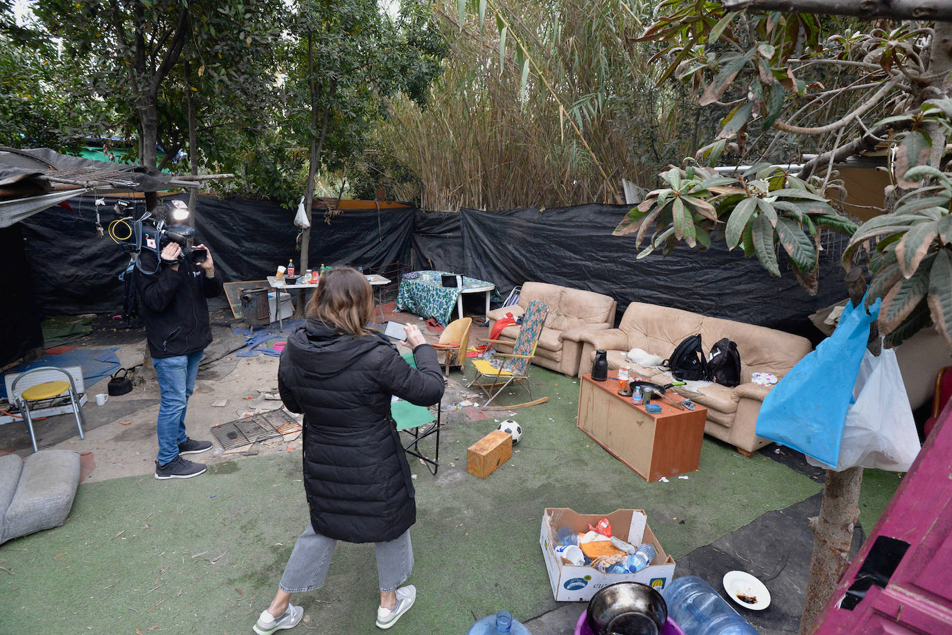 El desalojo del poblado chabolista de La Fica, en imágenes