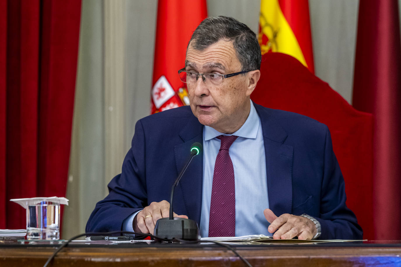 El Pleno del Ayuntamiento de Murcia, en imágenes