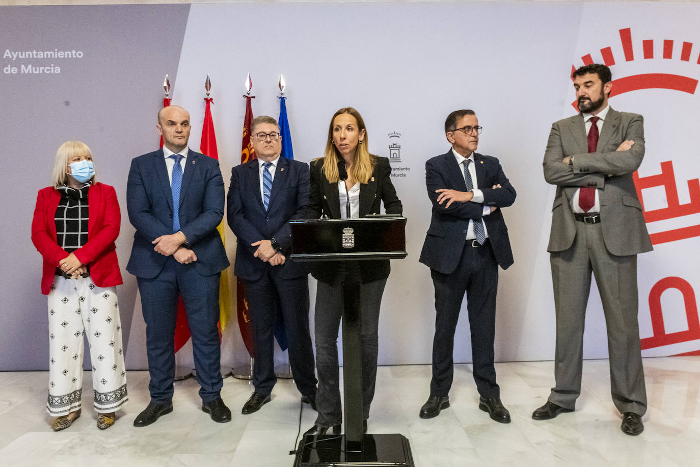 El Pleno del Ayuntamiento de Murcia, en imágenes