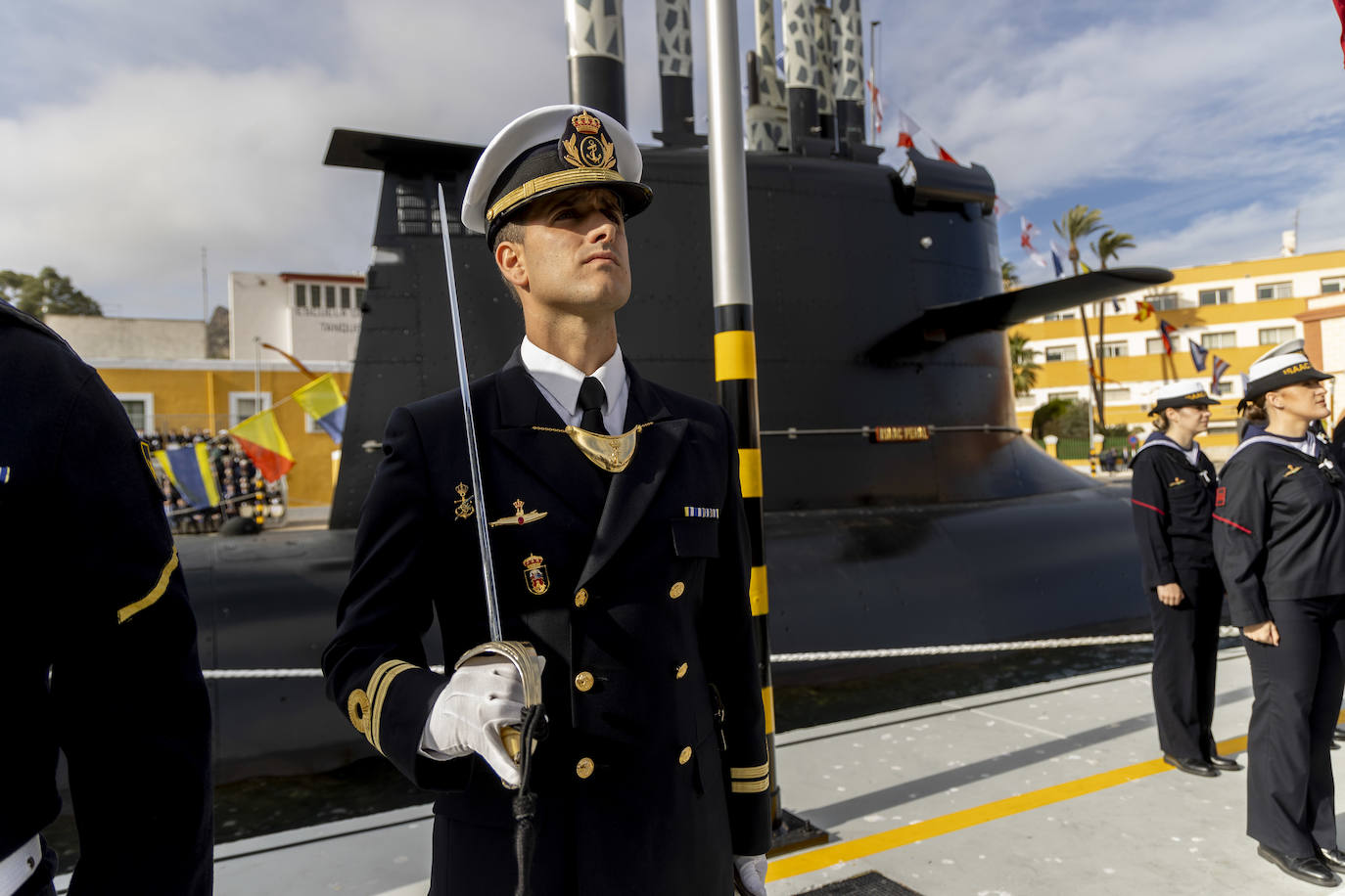 El acto de entrega del S-81 a la Armada, en imágenes