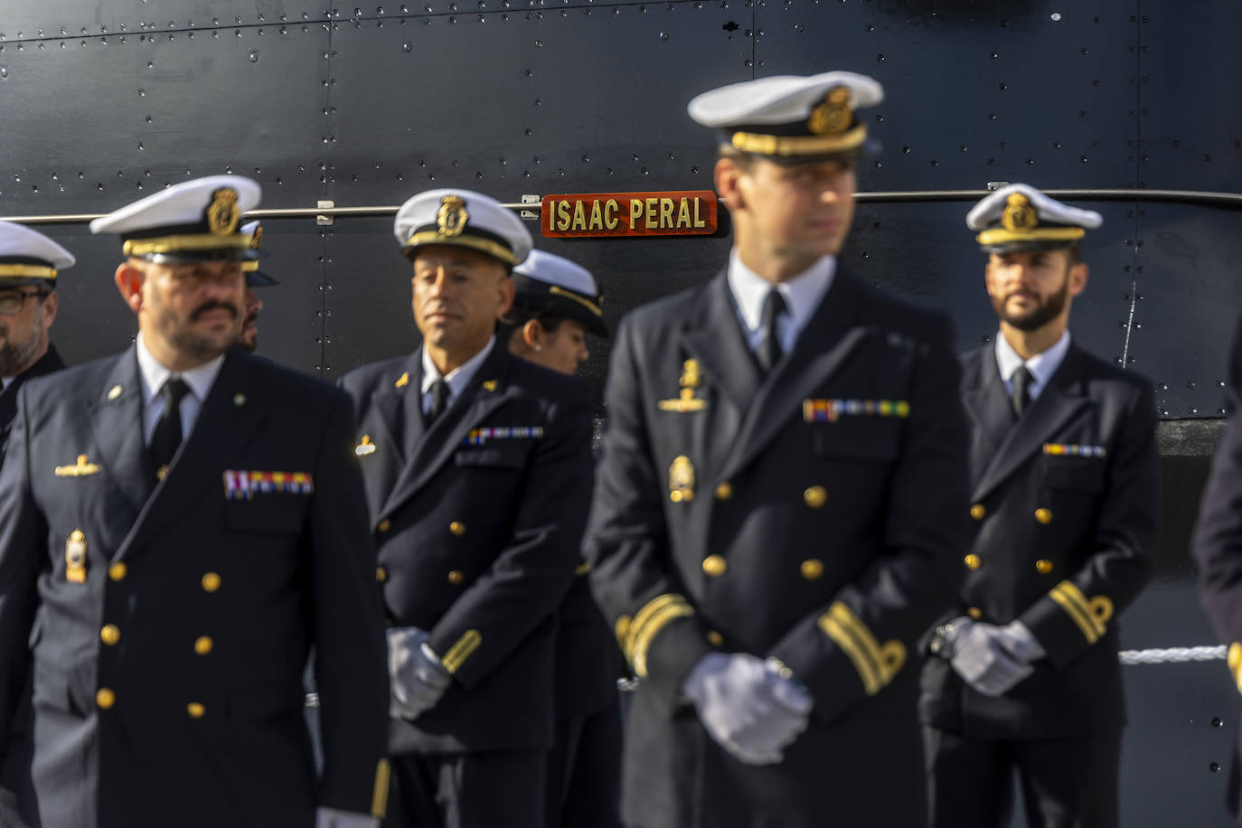 El acto de entrega del S-81 a la Armada, en imágenes