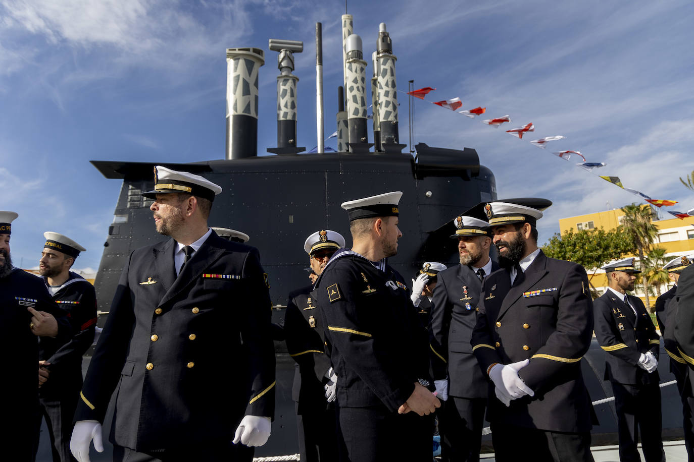 El acto de entrega del S-81 a la Armada, en imágenes