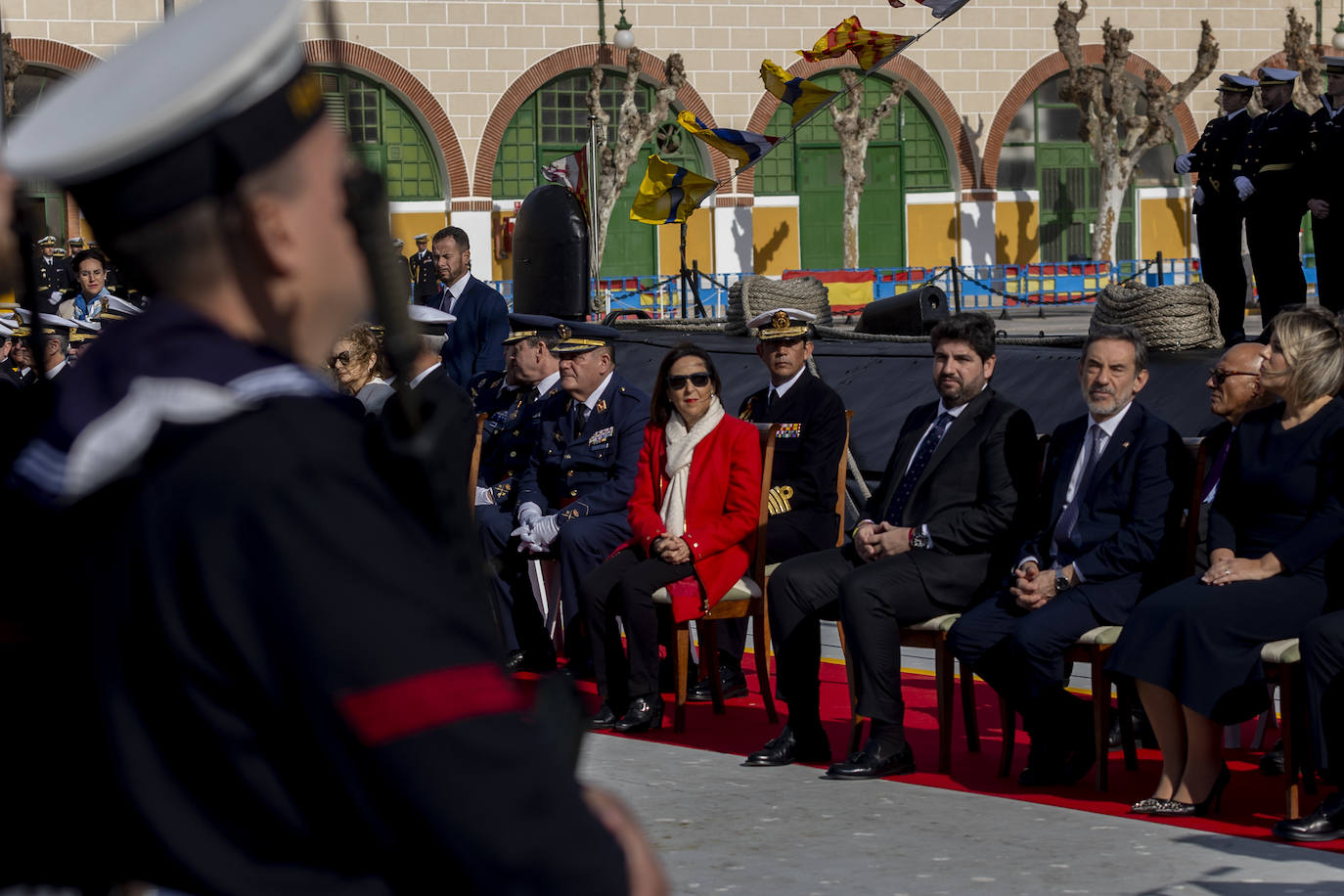 El acto de entrega del S-81 a la Armada, en imágenes