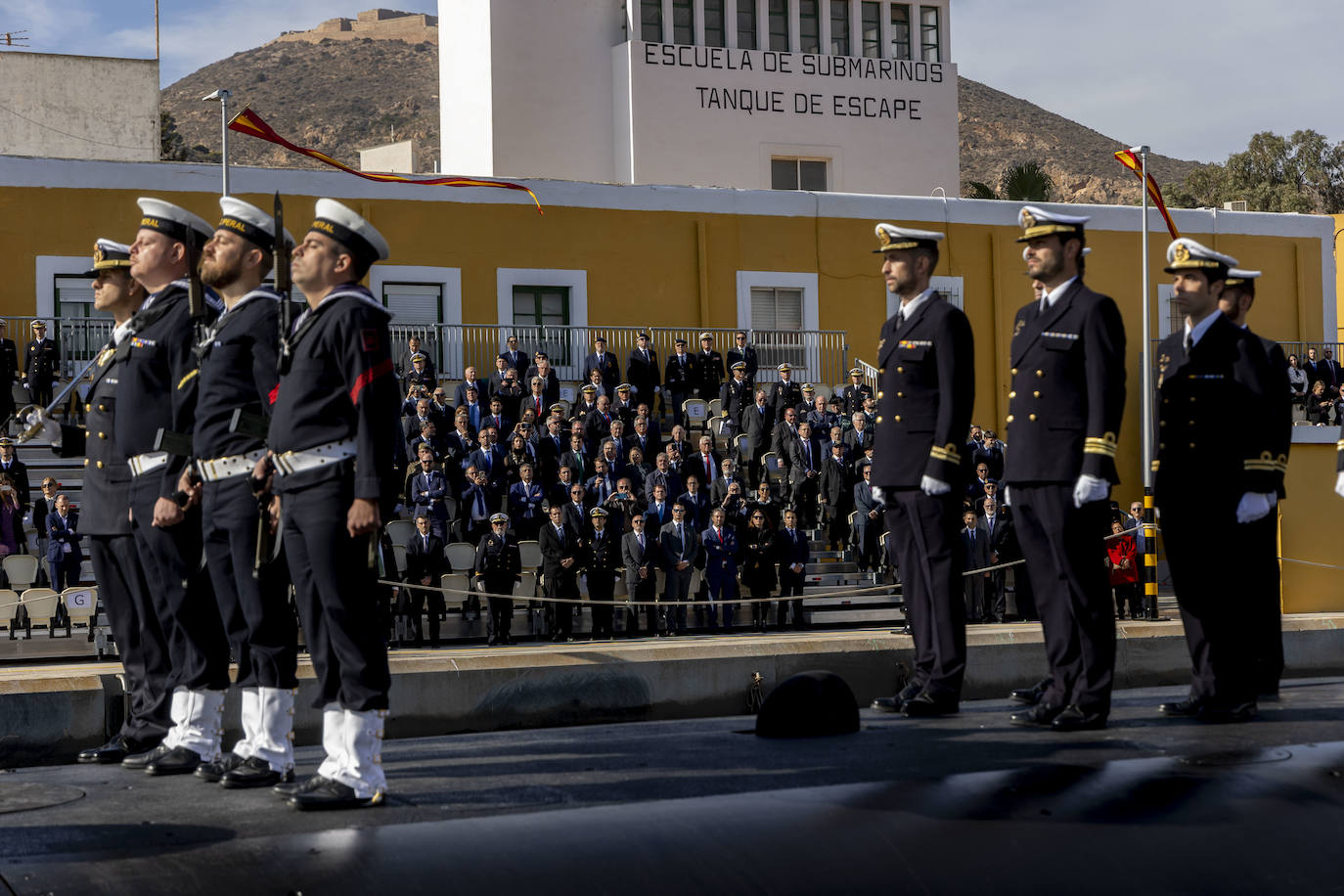 El acto de entrega del S-81 a la Armada, en imágenes