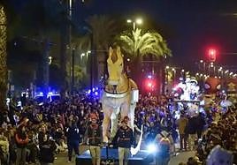 Cabalgata de Reyes del año pasado.