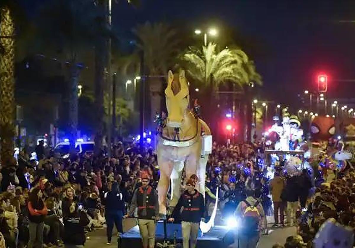 Cabalgata de Reyes del año pasado.