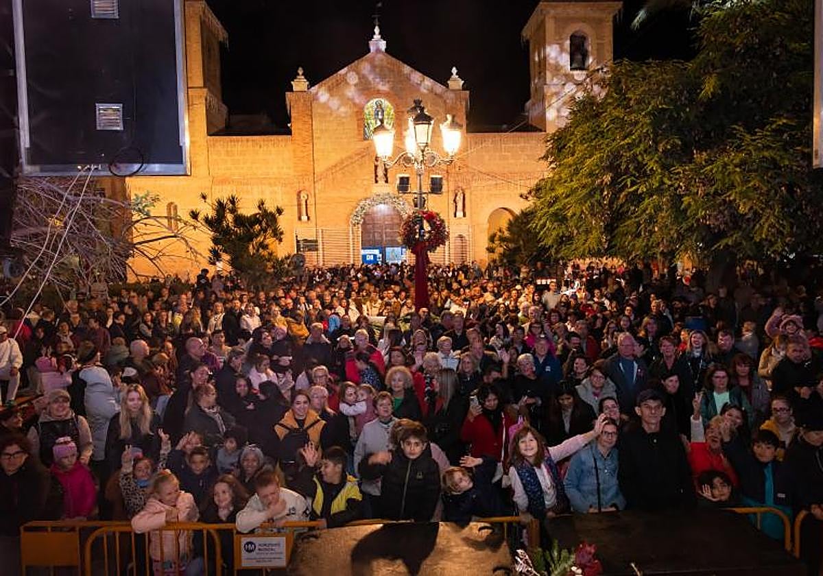 El encendido de las luces de Navidad de Torrevieja, en imágenes