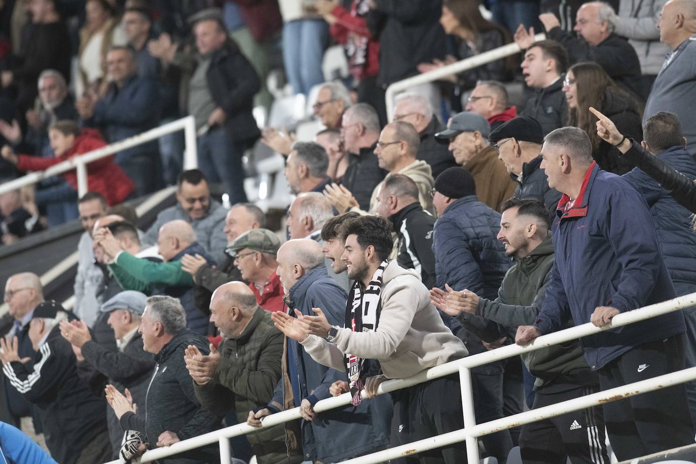 La victoria del Cartagena ante el Sporting, en imágenes