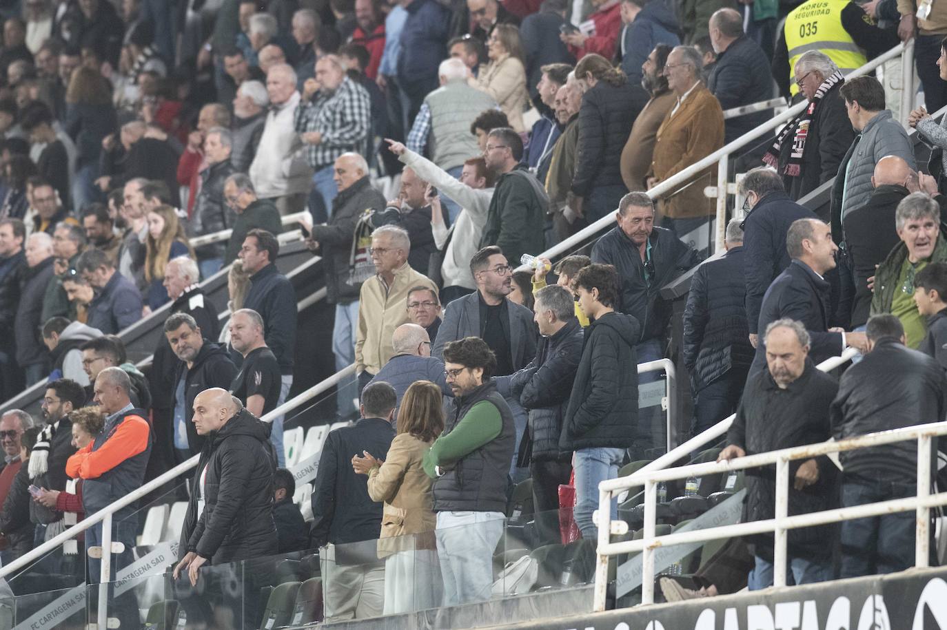 La victoria del Cartagena ante el Sporting, en imágenes