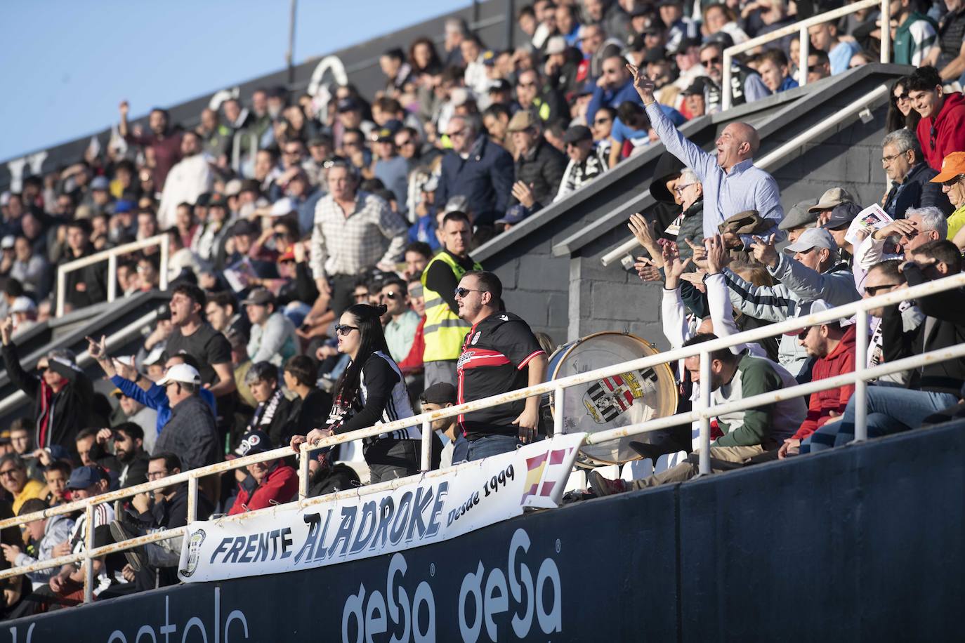 La victoria del Cartagena ante el Sporting, en imágenes