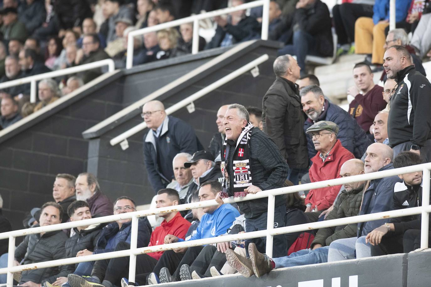 La victoria del Cartagena ante el Sporting, en imágenes