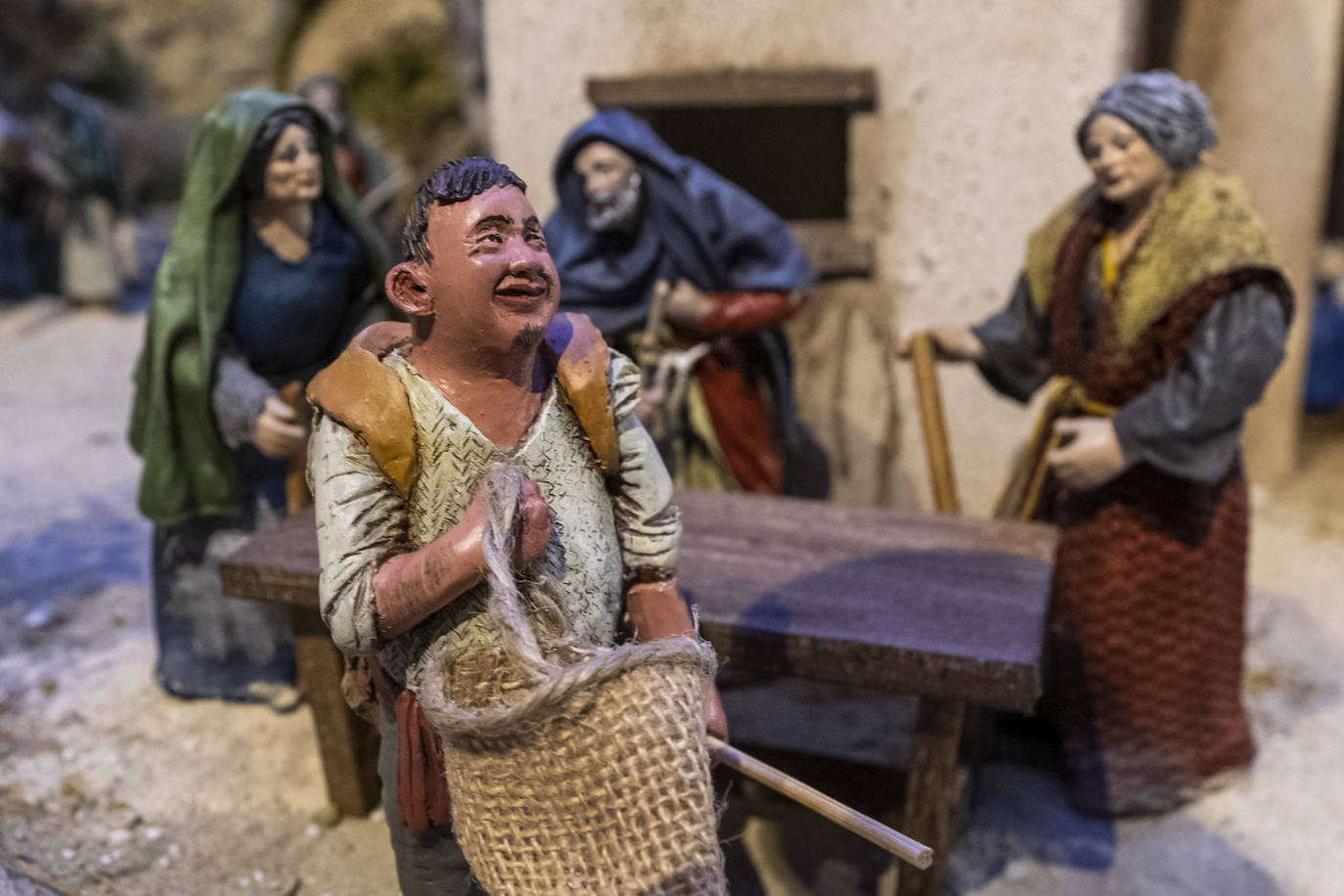 La inauguración del Belén municipal de Murcia, en imágenes