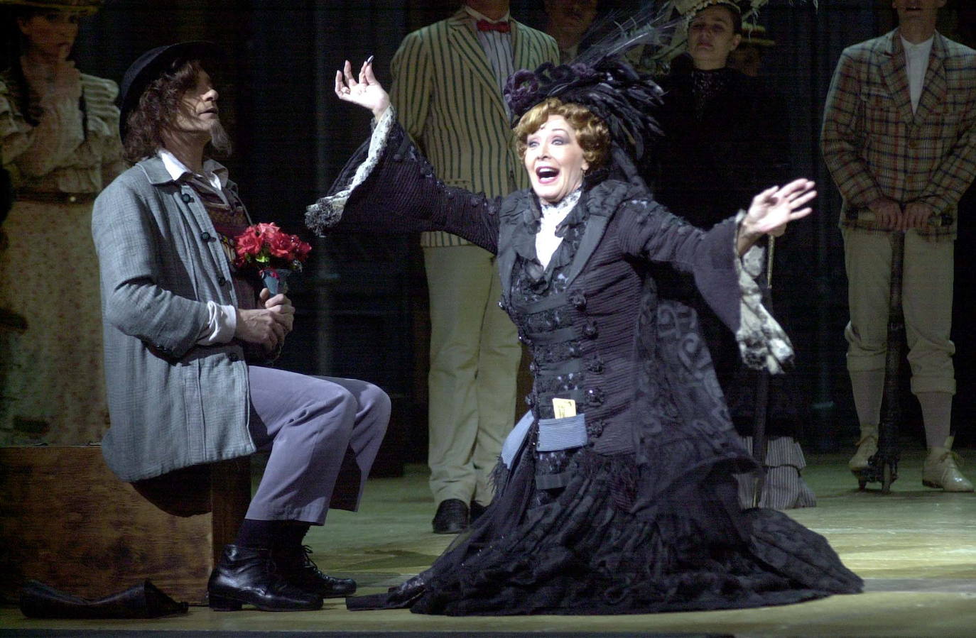 Con el musical 'Hello, Dolly', la actriz dejó patente en Murcia en 2003 su inmenso y polifacético talento.