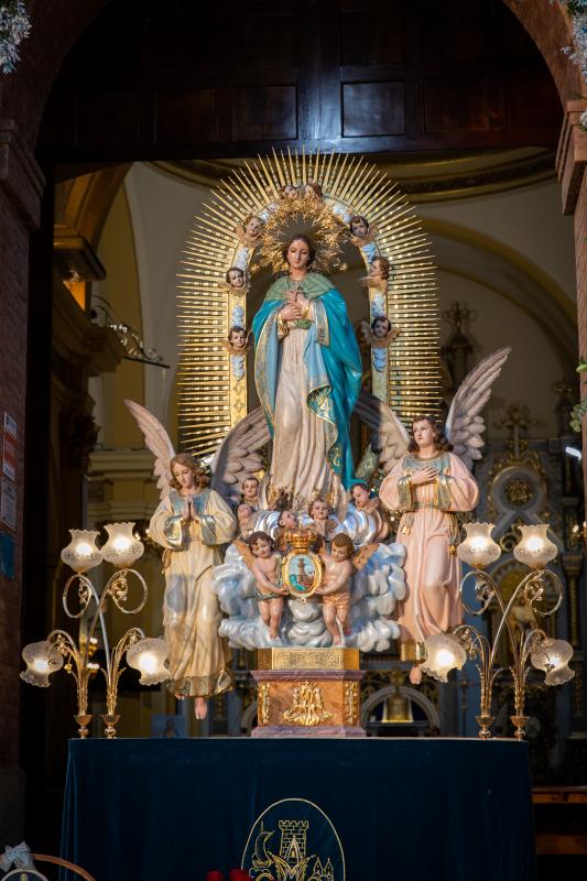 La ofrenda de flores a La Purísima de Torrevieja, en imágenes