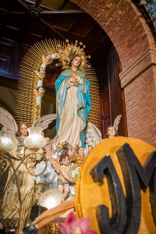 La ofrenda de flores a La Purísima de Torrevieja, en imágenes