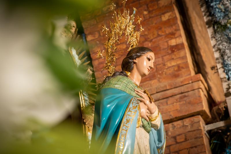 La ofrenda de flores a La Purísima de Torrevieja, en imágenes